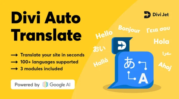 Divi Auto Translate